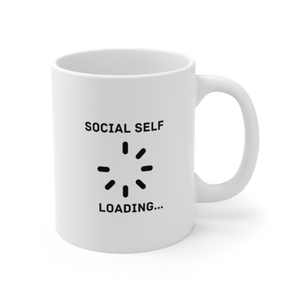 Social Self Loading 11oz Coffee Mug - Image 4