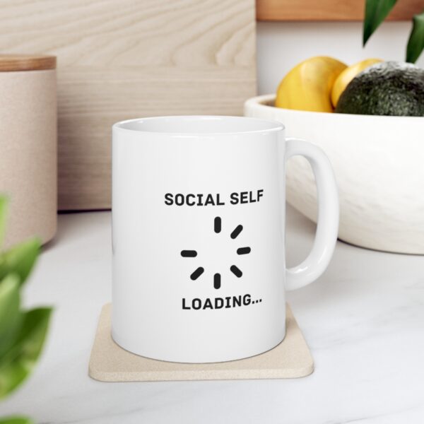Social Self Loading 11oz Coffee Mug - Image 7