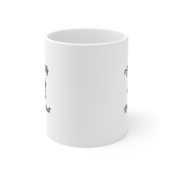 Presenting our "A Tied Fly Rises All Trout" 11 oz Coffee Cup. - Image 2